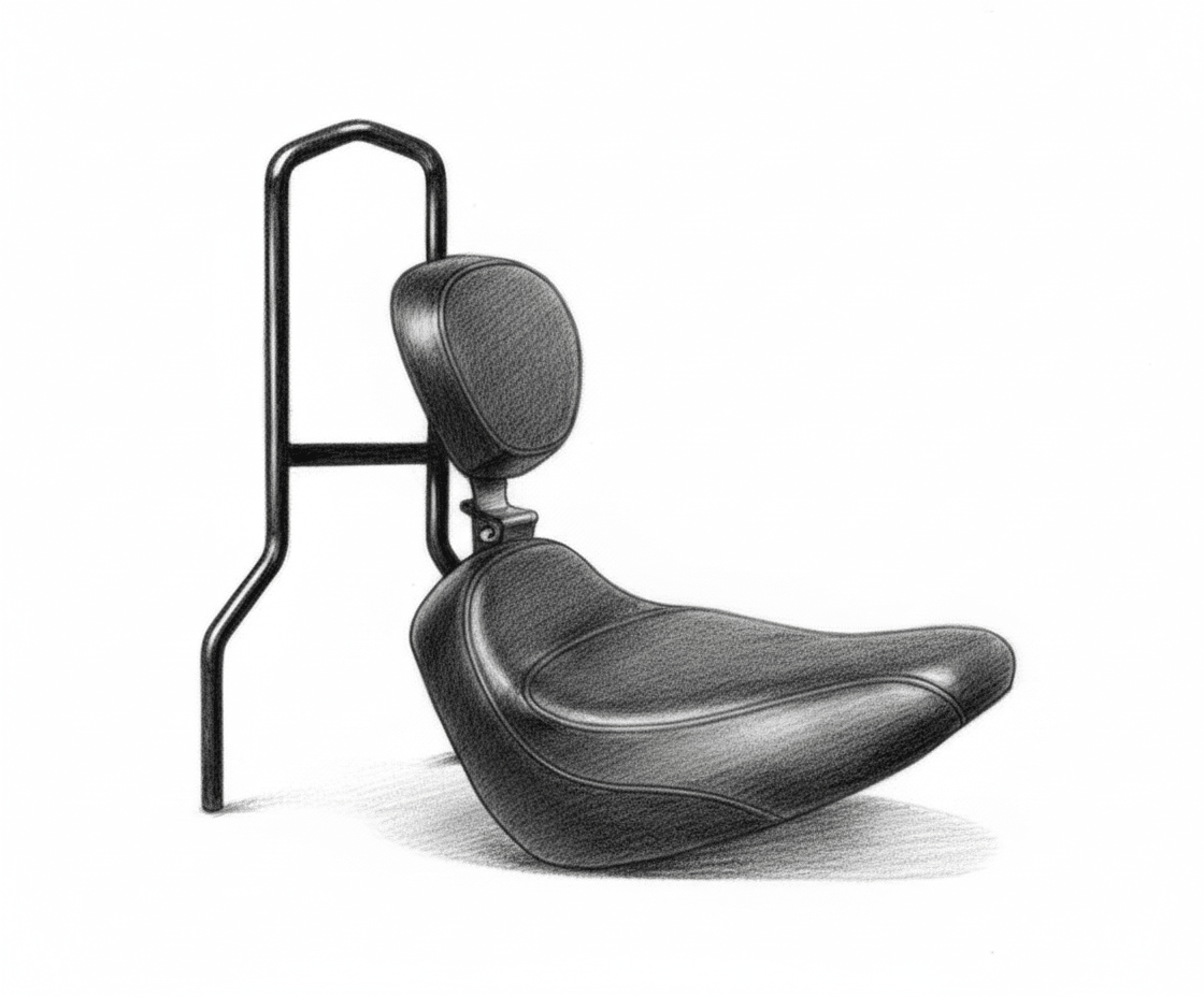 Seats & Sissybars - womotorcycles