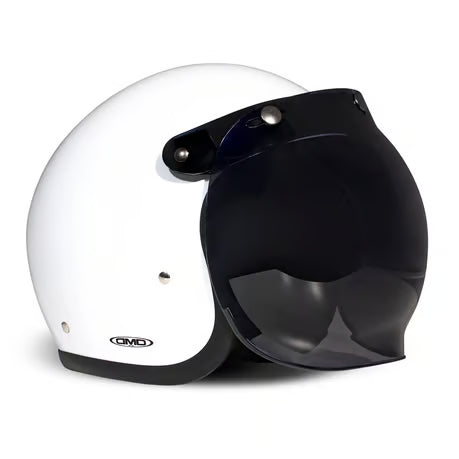 DMD Flip-up bubble visor smoke